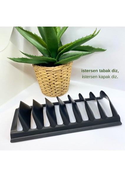 2 Adet Tencere Kapağı Düzenleyici I Kapak Organizeri , Tabak Düzenleyici