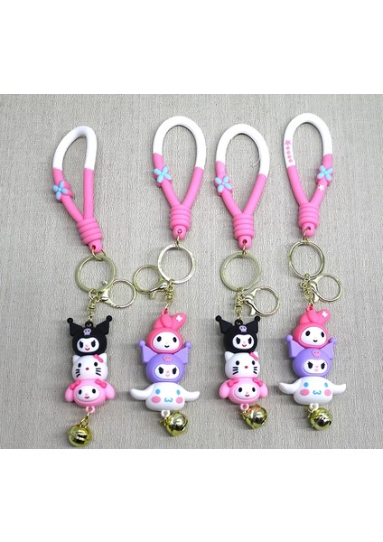 Hello Kitty Serisi Silikon Anahtarlık ALK4257