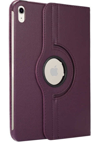 iPad 11.nesil 2025 Spıa Dönebilen Standlı Kılıf - Mor
