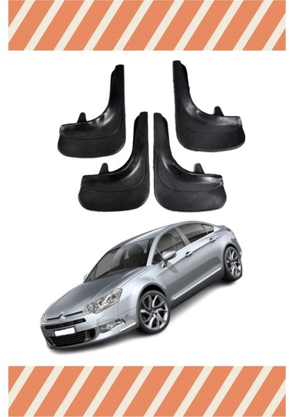 Citroen C5 2007 ve Sonrası 4'lü Tozluk Çamurluk Paçalık