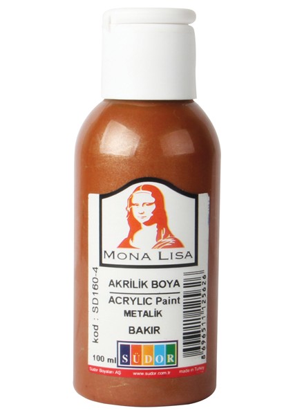 Monalisa Akrilik Boya 70 ml Bakır SD160-04-12-LI-PKT fiyatları