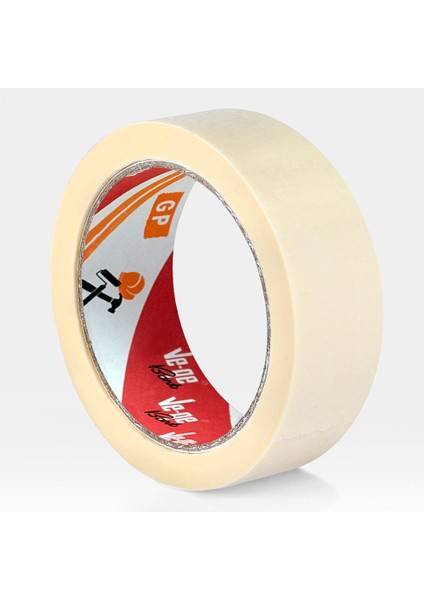 Ve-Ge Krepe (Maskeleme) Bantı 24 MMX30 mt Bej (6 Adet) Gp