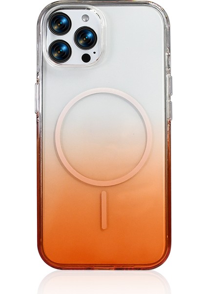 iPhone 14 Pro Max Kılıf M-Safe Şarj Özellikli Zore Septik Silikon Kapak - Pembe indirimleri