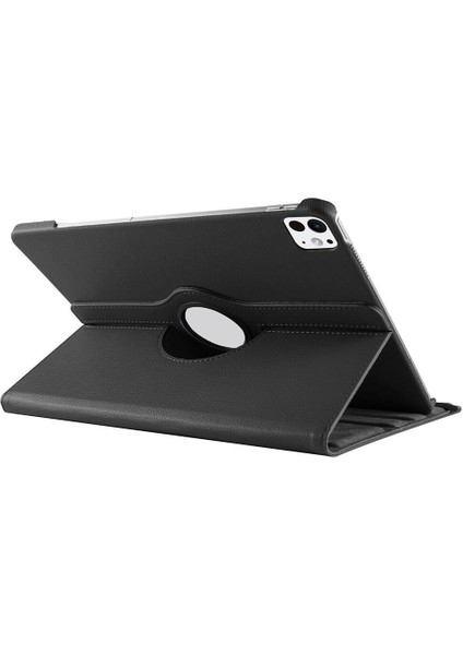 iPad Pro 13 2025 M5 Zore Dönebilen Standlı Kılıf - Mor fırsatları