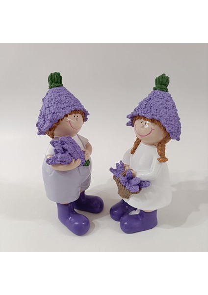 2 Li Lavanta Tutan Cüceler modelleri