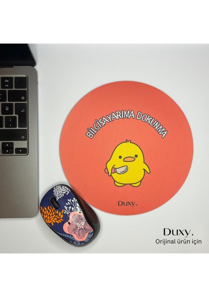 Sevimli Civciv Desenli Mouse Pad, 19 Cm, Kauçuk Kaymaz Taban, Ev, Ofis ve Oyun Için Rahat ve Yumuşak fiyatları