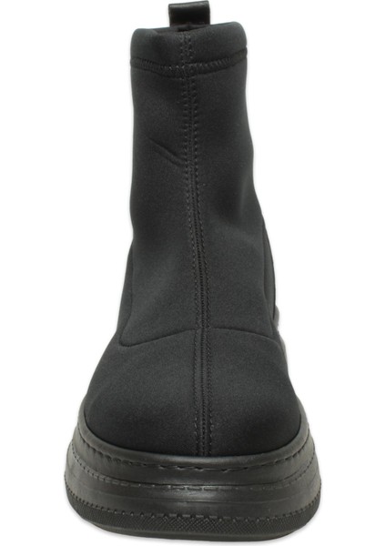 D25KB-8040 Günlük Siyah Kadın Bot modelleri