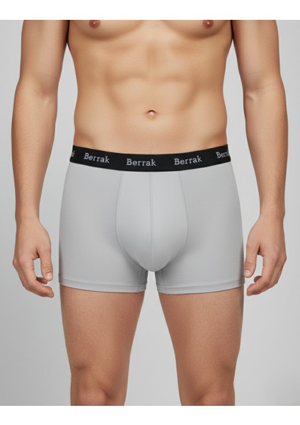 Erkek Boxer Modal Kumaş 3'lü Paket Extra Esnek Likralı Slim Fit - Berrak fırsatları