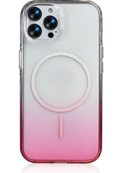 iPhone 14 Pro Max Kılıf M-Safe Şarj Özellikli Zore Septik Silikon Kapak - Mor fırsatları