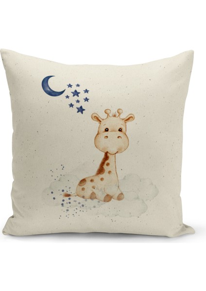 Çocuk Bebek Odası Dijital Baskılı Kırlent Kılıfı