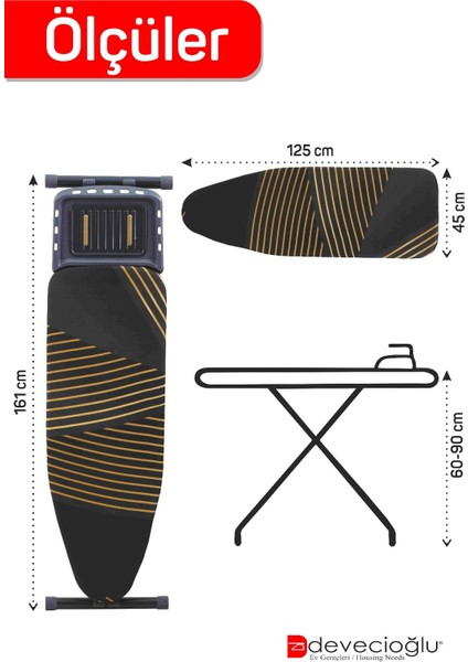 Harbinger MM142 Inovaboard Yeni Model Ütü Masası indirimleri