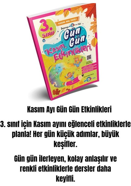 Mavi Boncuk 3.sınıf Gün Gün Kasım Etkinlikleri!!!