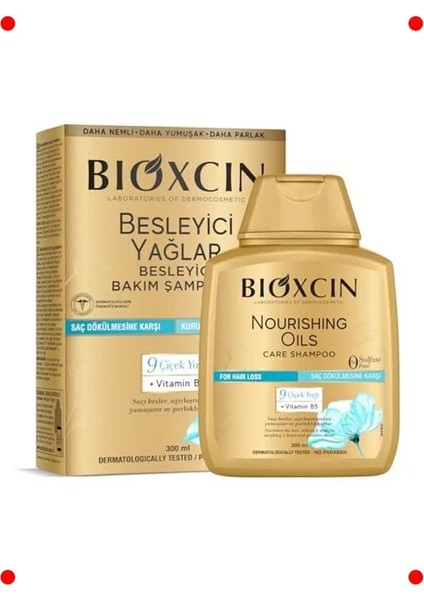 Kuru Yıpranmış Saçlar Için Besleyici Şampuan 300ML