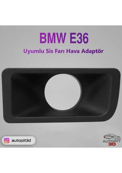 Bmw E36 Uyumlu Sis Farı Hava Adaptör