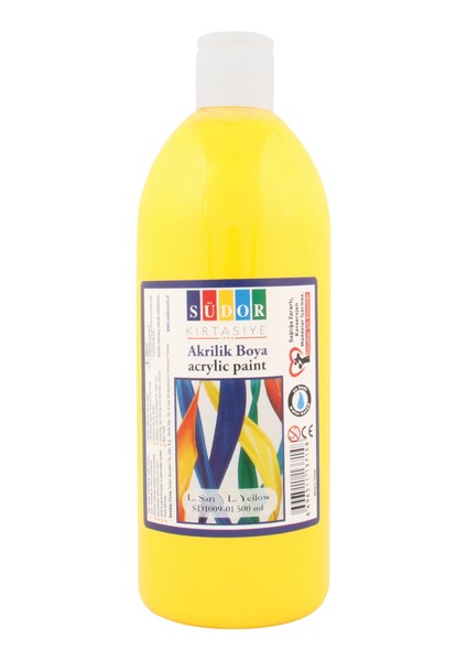 Südor Akrilik Boya 500 ml Limon Sarı SD1009-01 fiyatları