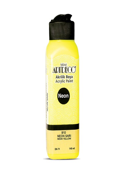 Artdeco Akrilik Boya 140 ml Fosforlu Sarı 070R-910 fiyatları
