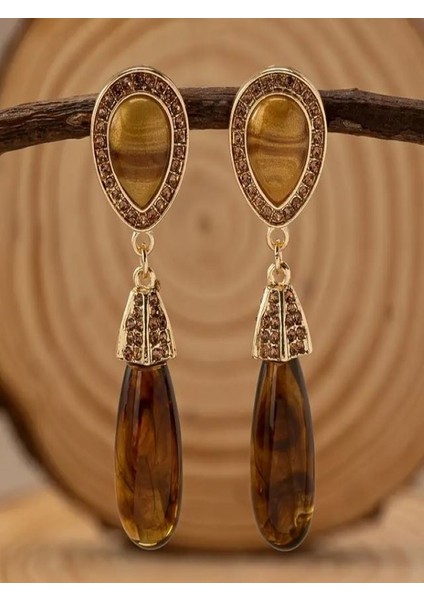 Kaplangözü Taşı Su Damlası Küpeler fiyatları