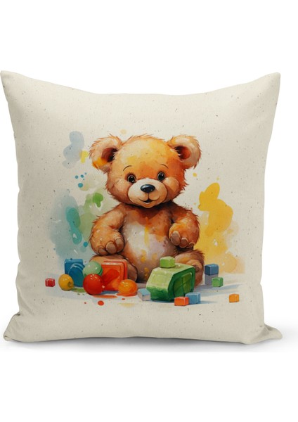 Çocuk Bebek Odası Dijital Baskılı Kırlent Kılıfı