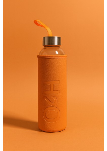 H2O Deri Kılıflı Cam Matara 500 ml fiyatları