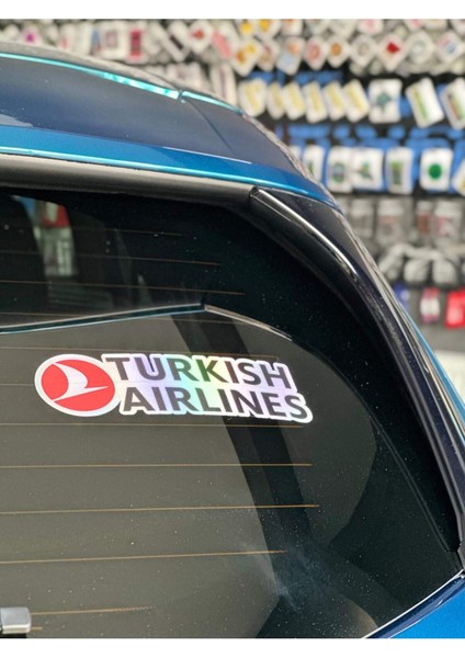 Turkish Airlines Hologram Sticker