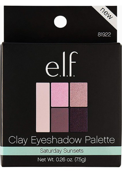 Long Lasting Wear Clay Göz Farı Paleti Saturday Sunsets fiyatları