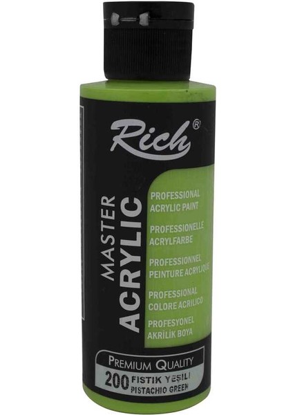 Rich Akrilik Boya Master 120 cc Fıstık Yeşili 120-200