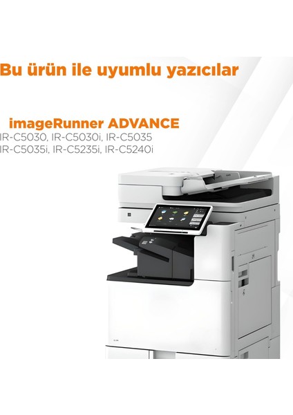 Canon Imagerunner Advance C5030 Muadil Toner Takımı / C-Exv-29 fırsatları