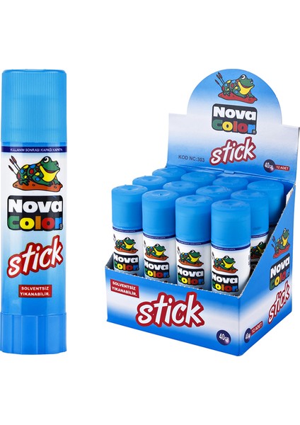 Nova Color Stick Yapıştırıcı Solventsiz 40 gr NC-303