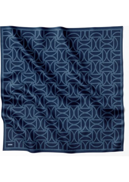 Geometrik Desen Ipek Twill Eşarp 4221D01 56 modelleri