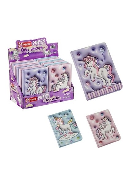 Puffy Not Defteri Unıcorn Pf-30-12-Pkt