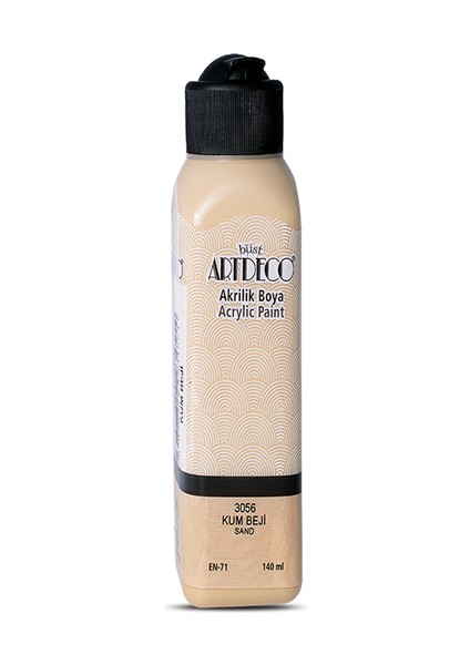 Artdeco Akrilik Boya 140 ml Kum Beji 070R-3056