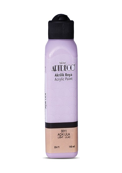 Artdeco Akrilik Boya 140 ml Açık Lila 070R-3011