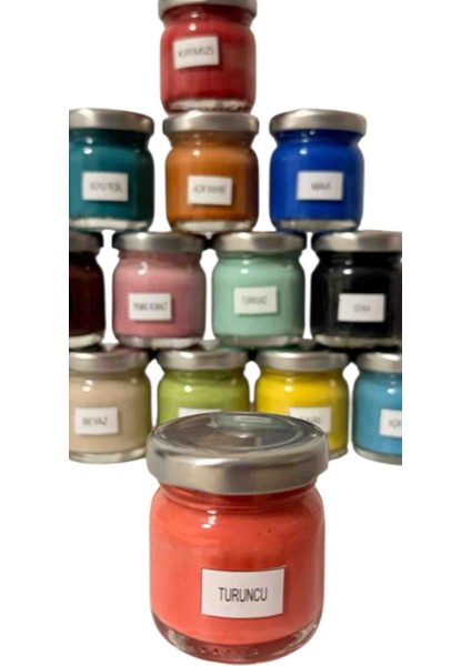 Seramik Çini Boyası 40CC Turuncu