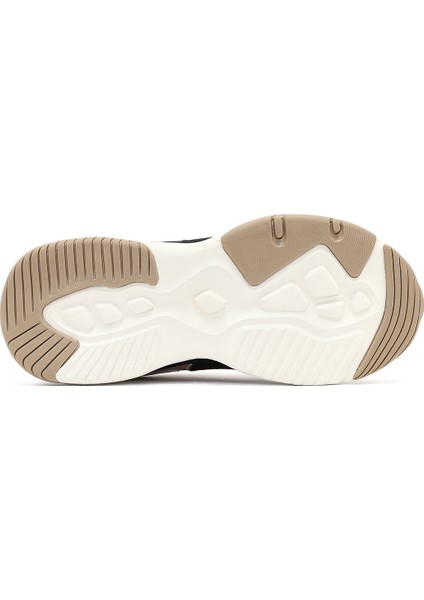 Kadın Bej Bağcıklı Kalın Tabanlı Sneaker 25AFD494314 fırsatları