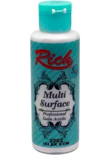 Rich Akrilik Boya Multi Surface 120 cc Islak Kum 2262