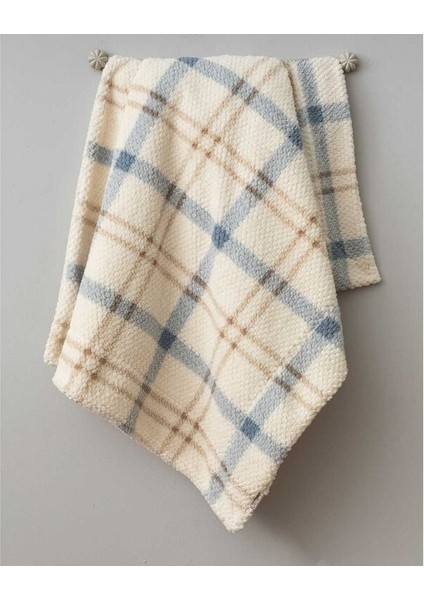 952700 Bebitof Unisex Bebe Ekose Desenli Battaniye