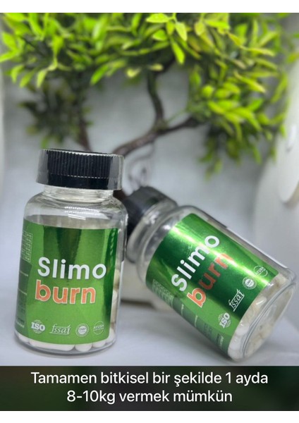 Slimo Burn - Fat Burner - 30 Kapsül - Bitkisel Takviye