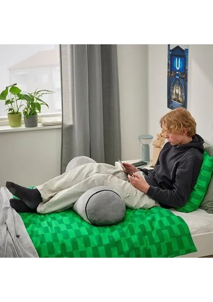 Blaskata Çocuk Nevresim Takımı Yeşil 150 x 200/50 x 60 cm fırsatları