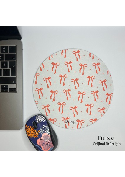 Kurdele Desenli Mouse Pad, 19 Cm, Kaymaz Taban, Ev Ofis ve Oyun Için Rahat ve Yumuşak fiyatları