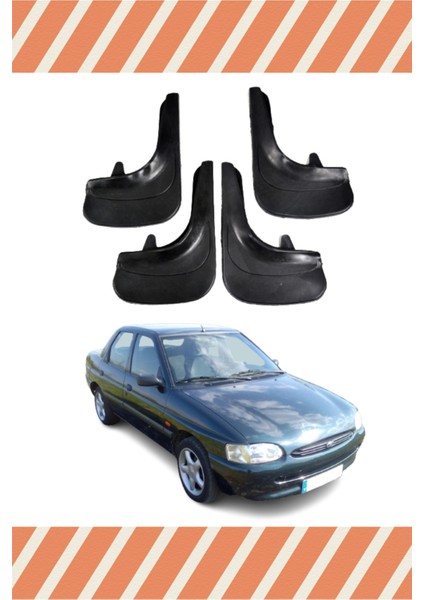 Ford Escort 4'lü Tozluk Çamurluk Paçalık