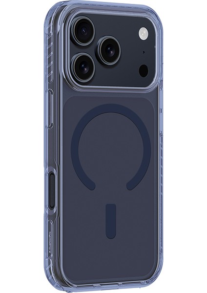 iPhone 17 Pro Uyumlu Kılıf M-Safe Şarj Özellikli Airbag Amazingthing Titan Pro Serisi Kapak Mavi fırsatları