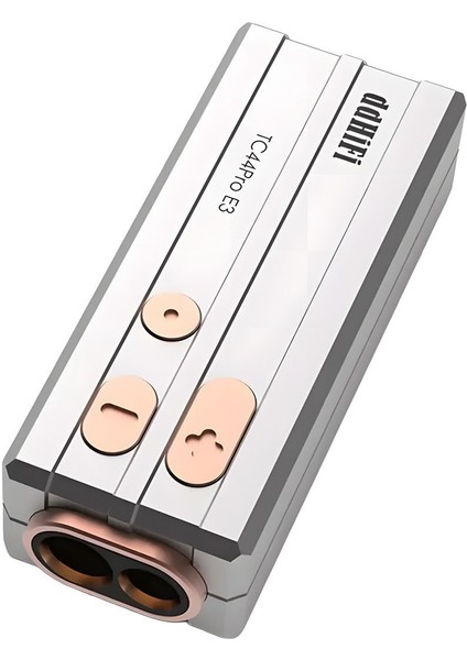 TC44PRO E3 (Eye3) | 3. Nesil Yüksek Çözünürlüklü Dac & Kulaklık Amp Adaptörü (3.5mm+4.4mm) | Usb-C