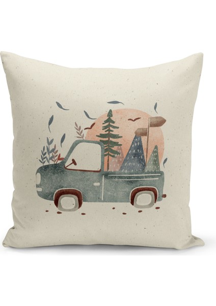 Çocuk Bebek Odası Dijital Baskılı Kırlent Kılıfı