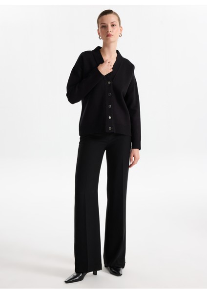 Siyah Kadın Hırka F5WL-HRK0311 fiyatları