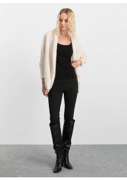 Ekru Kadın Hırka 25KSL4176