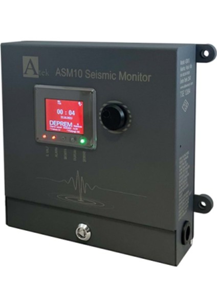 Asm 10-2r Sismik Deprem Paneli (Gri)