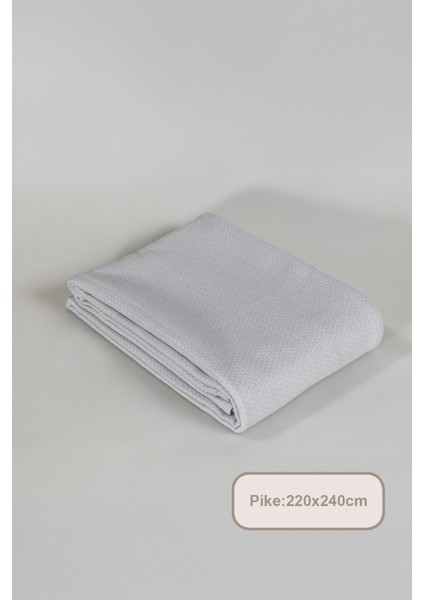 Angel Pike Çift Kişilik %100 Pamuk (200X220 Cm) Gri fırsatları