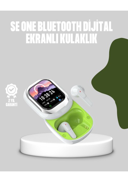 Kayar Kapak Tasarımlı Dokunmatik Ekranlı Kablosuz Bluetooth Kulaklık