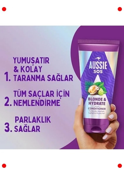 Açık Renk Saçlar Için Nemlendirici Saç Kremi 350ML modelleri