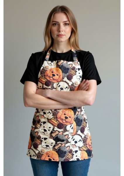 Unisex Mutfak Önlüğü Aşçı Önlüğü